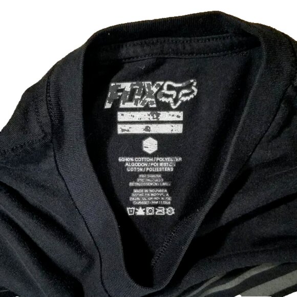 Fox Head Racing Team Nineteen Seventy Four Men's Tee Size Large Black - Picture 3 of 4